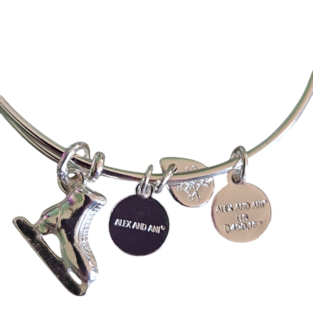 Alex and Ani Ice Skate Bracelet